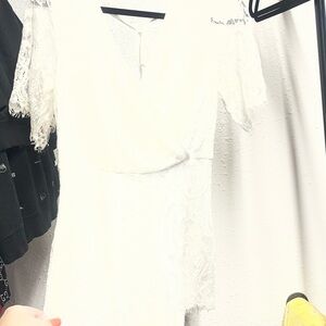 Trixxi Ivory Lace Dress